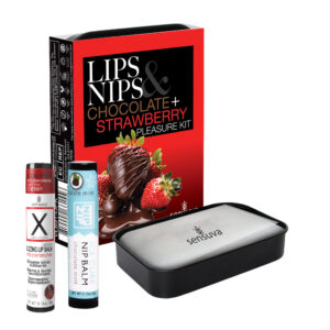 Lips & Nips Chocolate and Strawberry Pleasure Kit